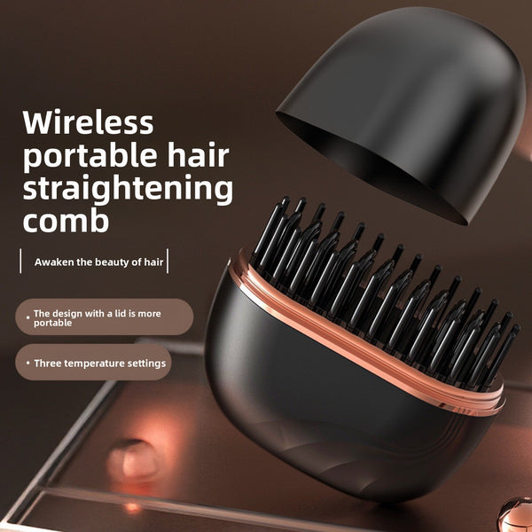 Pocket Pro Travel Heat Straightener Brush