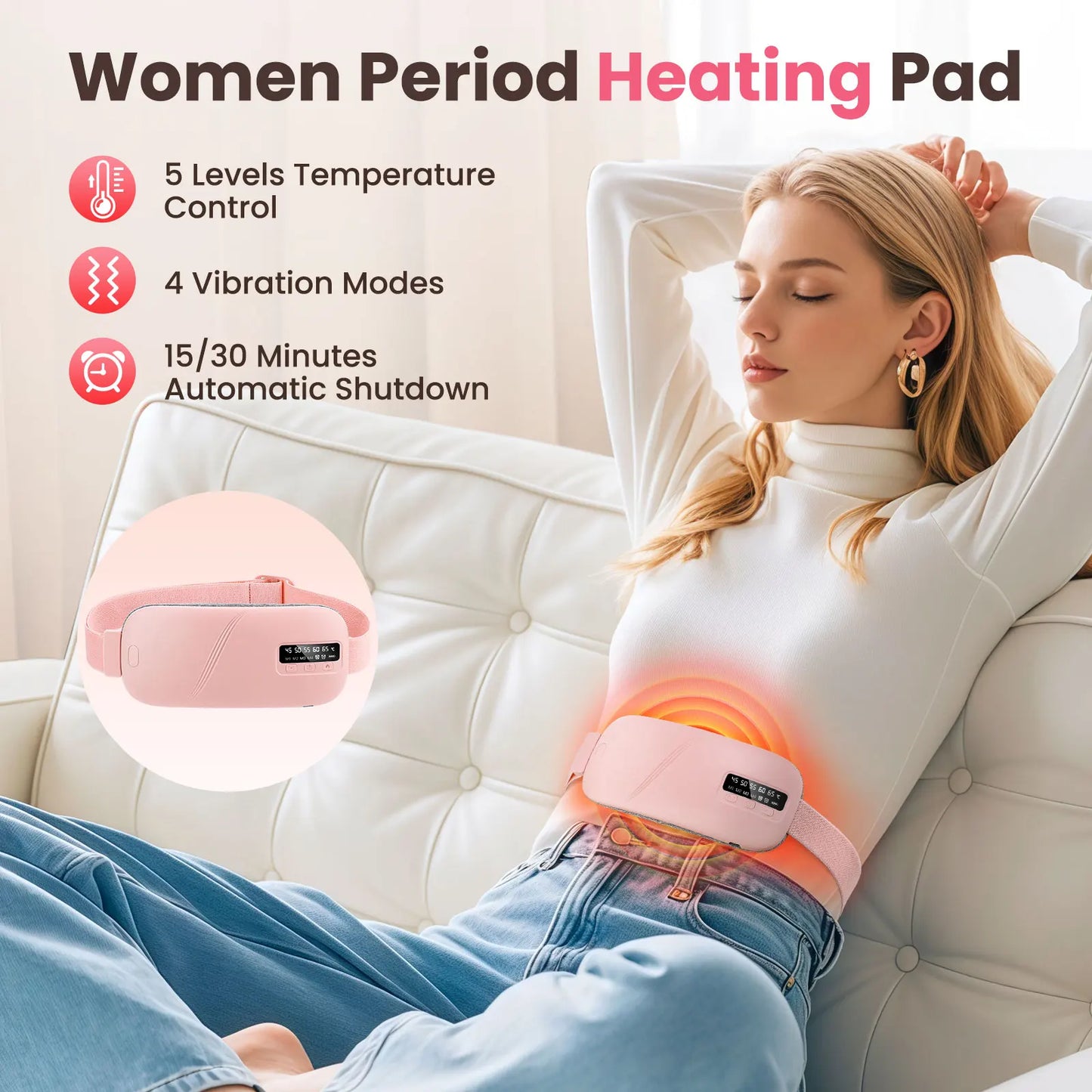 Comfort Wave Heating Pad & Massager